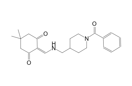 1,3-cyclohexanedione, 2-[[[(1-benzoyl-4-piperidinyl)methyl]amino]methylene]-5,5-dimethyl-