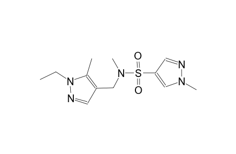 1H-pyrazole-4-sulfonamide, N-[(1-ethyl-5-methyl-1H-pyrazol-4-yl)methyl]-N,1-dimethyl-