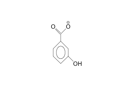 3-Hydroxy-benzoate anion