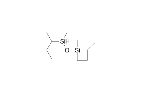 1-(s-Butylmethylsiloxy)-1,2-dimethylsilacyclobutane