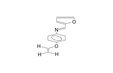 PARA-VINYLOXY-N-(2-FURYLMETHYLIDENE)ANILINE