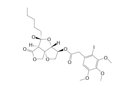 4'-(2-IODO-3,4,5-TRIMETHOXYPHENYLACETYL)-SYRINGOLIDE-1