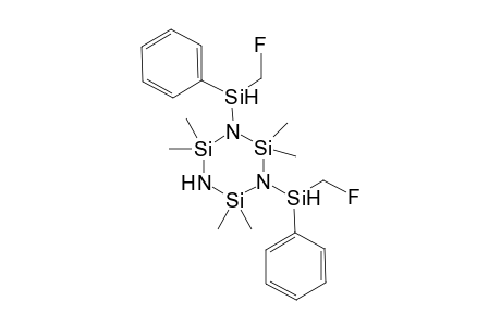 Cyclotrisilazane, 1,3-bis(fluoromethylphenylsilyl)-2,2,4,4,6,6-hexamethyl-