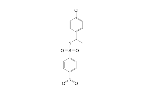 4-NITRO-N-[1-(4-CHLOROPHENYL)-ETHYL]-BENZENESULFONAMIDE