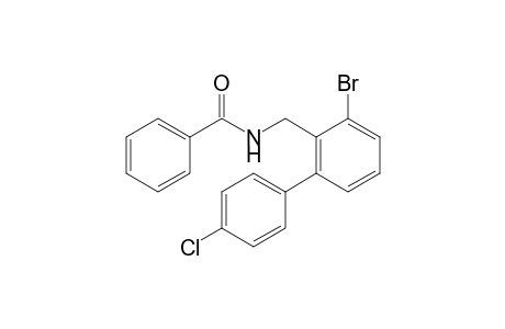 N-[2-Bromo-6-(4-chlorophenyl)benzyl]benzamide