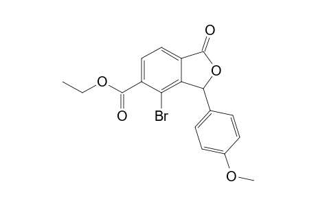 Ethyl 4-Bromo-3-(4-methoxyphenyl)-1-oxo-1,3-dihydro-2-benzofuran-5-carboxylate