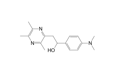 2-(2-Hydroxy-2-(p-(dimethylamino)phenyl)ethyl)-3,5,6-trimethylpyrazine