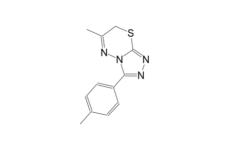 6-methyl-3-(4-methylphenyl)-7H-[1,2,4]triazolo[3,4-b][1,3,4]thiadiazine