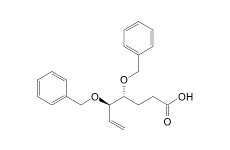 (4R,5R)-4,5-Dibenzyloxyhept-6-enoic acid