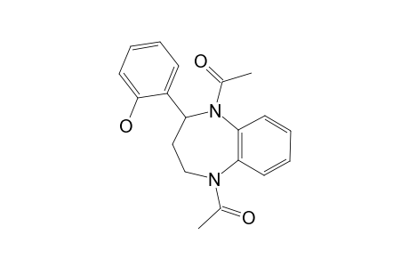 o-(1,5-DIACETYL-2,3,4,5-TETRAHYDRO-1H-1,5-BENZODIAZEPIN-2-YL)PHENOL