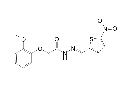 (2-Methoxy-phenoxy)-acetic acid (5-nitro-thiophen-2-ylmethylene)-hydrazide