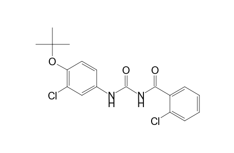 Benzamide, 2-chloro-N-[[[3-chloro-4-(1,1-dimethylethoxy)phenyl]amino]carbonyl]-