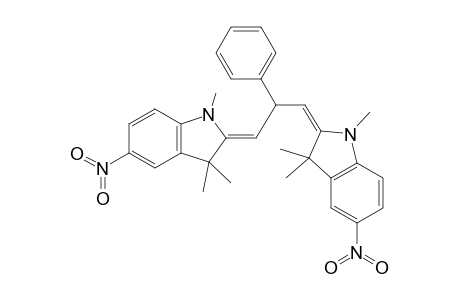 (2Z,2'E)-2,2'-(2-Phenylpropane-1,3-diylidene) bis(5-nitro-1,3,3-trimethylindole)