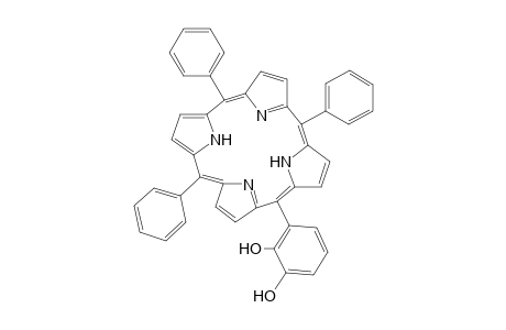 5-(2',3'-Dihydroxyphenyl)-10,15,20-triphenylporphyrin