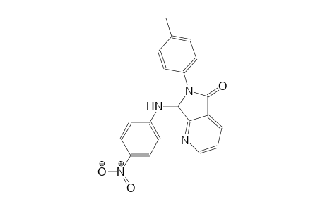 5H-pyrrolo[3,4-b]pyridin-5-one, 6,7-dihydro-6-(4-methylphenyl)-7-[(4-nitrophenyl)amino]-