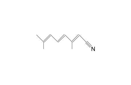 3,7-Dimethyl-2-trans, 4,6-octatrienonitrile