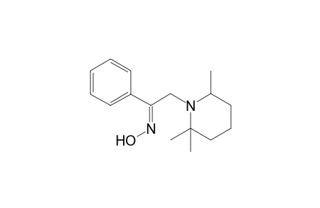 2-(2',2',6'-Trimethylpiperidino)-1-phenyletanone - oxime