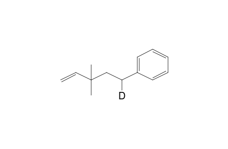 4-Pentene, 1-deutero-3,3-dimethyl-1-phenyl-