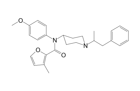 N-4-Methoxyphenyl-3-methyl-N-[1-(1-phenylpropan-2-yl)piperidin-4-yl]furan-2-carboxamide