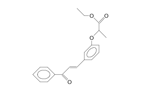 3-(1-Ethoxycarbonyl-ethoxy)-chalcone