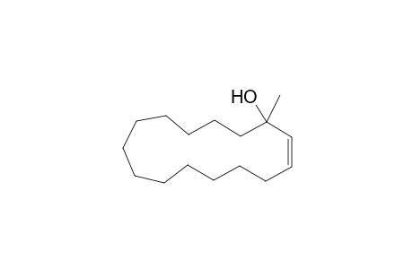 (Z)-1-Methylcyclopentadec-2-enol