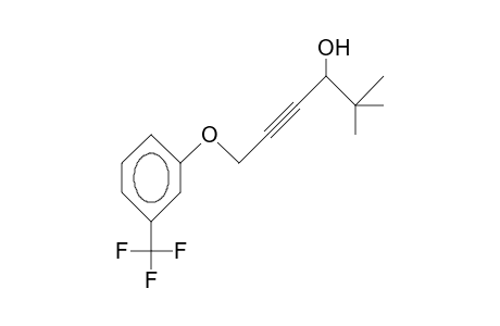 4-Hexyn-3-ol, 2,2-dimethyl-6-[3-(trifluoromethyl)phenoxy]-