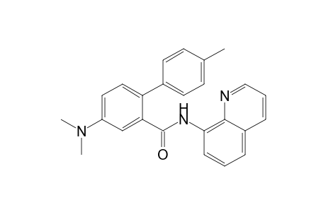 4-(Dimethylamino)-4'-methyl-N-(quinolin-8-yl)-[1,1'-biphenyl]-2-carboxamide
