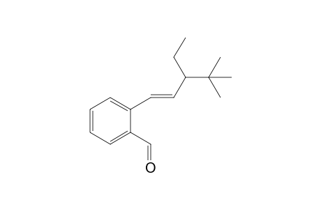 (E)-2-(3'-ethyl-4',4'-Trimethylpent-1'-enyl)benzaldehyde