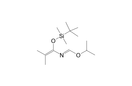 1-Isopropoxy-4-methyl-3-t-butyldimethylsiloxy-2-aza-1,3-pentadiene