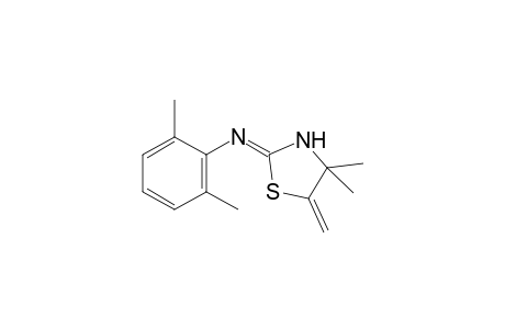 4,4-dimethyl-5-methylene-2-[(2,6-xylyl)imino]thiazolidine