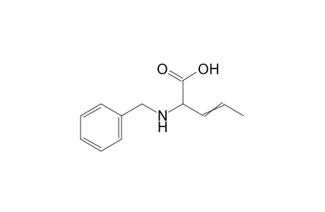 2-(benzylamino)-3-pentenoic acid, [(E) and (Z)]