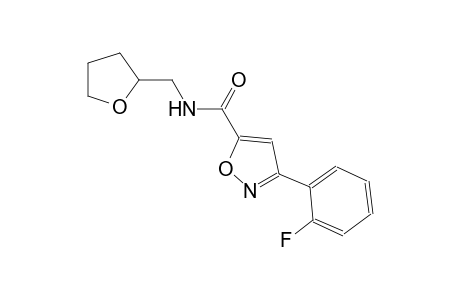 5-isoxazolecarboxamide, 3-(2-fluorophenyl)-N-[(tetrahydro-2-furanyl)methyl]-