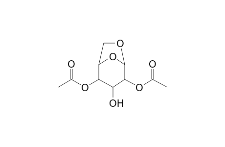 1,6-Anhydro-2,4-di-O-acetyl-.beta.-d-arabo-hexopyranose