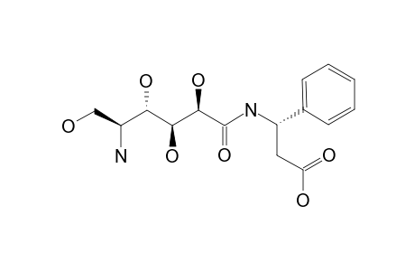 PYLORICIDIN-D;3-(5-AMINO-2,3,4,6-TETRAHYDROXYHEXANOYL)-AMINO-3-PHENYLPROPIONIC-ACID