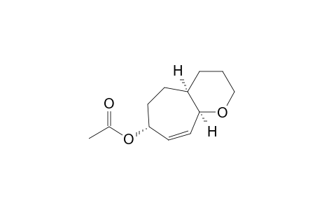 7-Acetoxy-2,3,4,4a,5,6,7,9a-octahydro-(4a.alpha.,7.alpha.,9a.alpha.)-cyclohepta[b]pyran