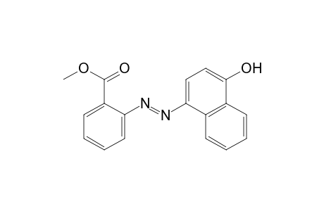 o-[(4-hydroxy-1-naphthyl)azo]benzoic acid, methyl ester