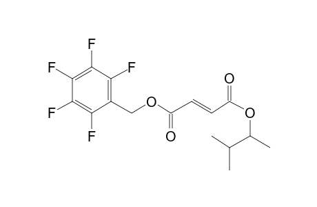 Fumaric acid, pentafluorobenzyl 3-methylbut-2-yl ester