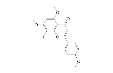 8-Iodo-4',5,7-trimethoxyflavone