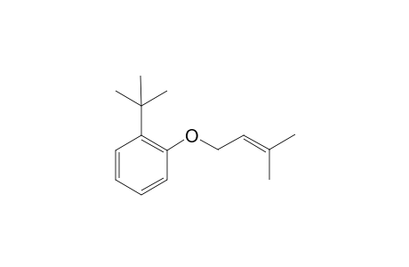 1-tert-Butyl-2-(3-methylbut-2-enoxy)benzene
