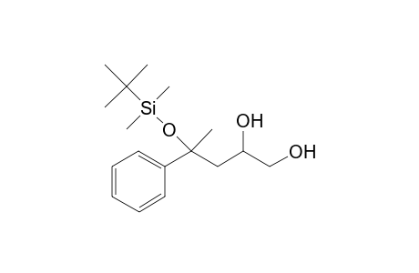 4-(tert-Butyldimethylsilyloxy)-4-phenylpentane-1,2-diol
