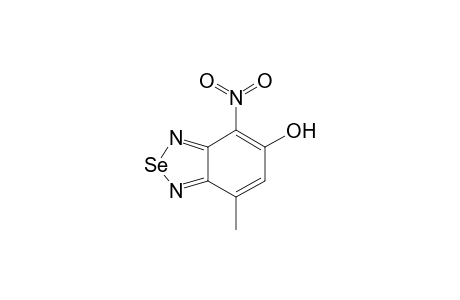 7-Methyl-4-nitro-2,1,3-benzoselenadiazol-5-ol