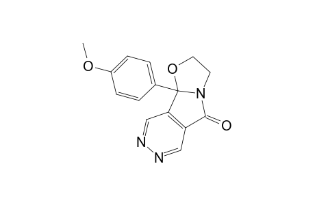 (+/-)-2,3-DIHYDRO-9B-(4-METHOXYPHENYL)-OXAZOLO-[3',2':1,2]-PYRROLO-[3,4-D]-PYRIDAZIN-5(9BH)-ONE