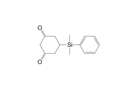5-[Dimethyl(phenyl)silyl]-1,3-cyclohexanedione