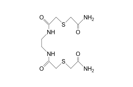 3,8-Dioxo-1,10-dithia-4,7-diaza-decane-1,10-diyl-diacetamide