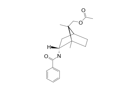 9-Acetoxy-2-endo-benzoylamino-bornane