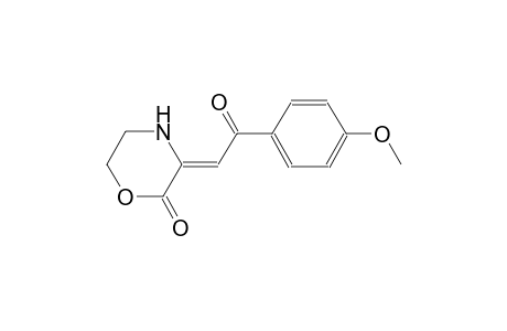 (3Z)-3-[2-(4-Methoxyphenyl)-2-oxoethylidene]-2-morpholinone
