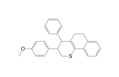 3-(p-Methoxyphenyl)-4-phenyl-5,6-dihydrobenzo[h]thiochroman
