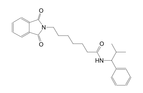 7-(1,3-dioxo-1,3-dihydro-2H-isoindol-2-yl)-N-(2-methyl-1-phenylpropyl)heptanamide