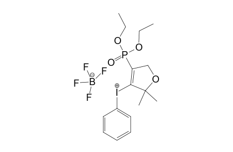 PHENYL-(2,2-DIMETHYL-4-(DIETHYLPHOSPHONO)-2,5-DIHYDRO-3-FURYL)-IODONIUM-TETRAFLUOROBORATE