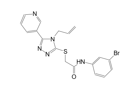 acetamide, N-(3-bromophenyl)-2-[[4-(2-propenyl)-5-(3-pyridinyl)-4H-1,2,4-triazol-3-yl]thio]-